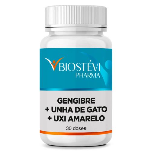 2156 - Antialérgico Natural - Gengibre + Unha de Gato + Uxi Amarelo 30 Doses