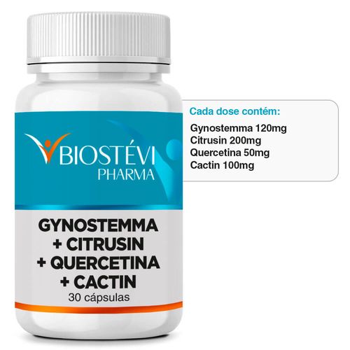 2102 - AMPK - Ativador Metabólico - Gynostemma + Citrusin + Quercetina + Cactin 30 Cápsulas - TABELA