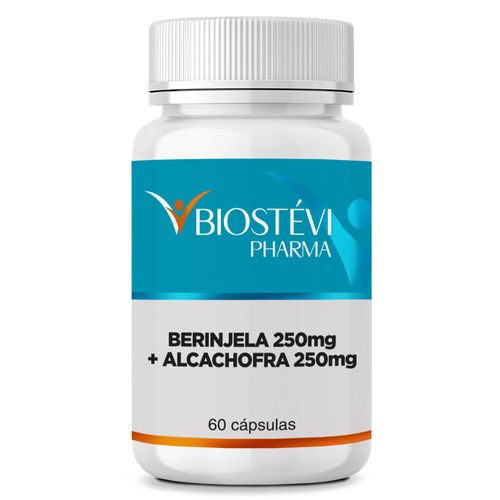 1974 - Diurético Natural - Berinjela 250mg + Alcachofra 250mg 60 cápsulas