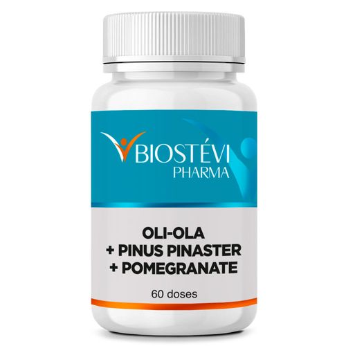 1960 -  Tratamento para Manchas e Melasma  Oli-Ola 200mg + Pinus Pinaster 20mg + Pomegranate 250mg 60 Doses